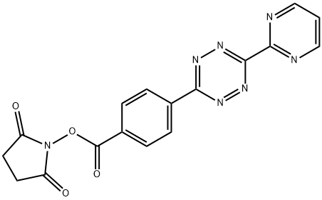 Tetrazine active ester (Tetrazine-NHS) 结构式