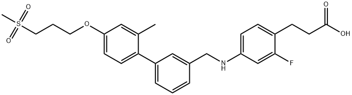 化合物 T34968 结构式