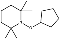 Piperidine, 1-(cyclopentyloxy)-2,2,6,6-tetramethyl- 结构式