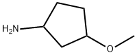 3-methoxycyclopentan-1-amine, Mixture of diastereomers 结构式