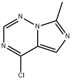 4-chloro-7-methylimidazo[4,3-f][1,2,4]triazine 结构式