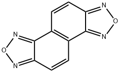 Naphtho[1,2-c:5,6-c']bis([1,2,5]oxadiazole) 结构式