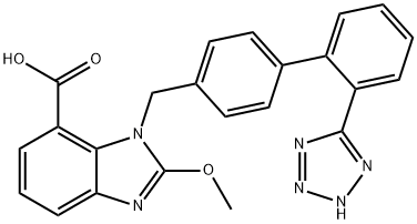 Candesartan Acid Methoxy Analog 结构式