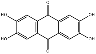 9,10-Anthracenedione, 2,3,6,7-tetrahydroxy- 结构式