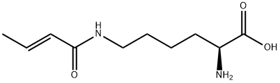 Ε-N-巴豆酰基赖氨酸 结构式