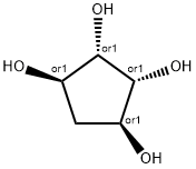 1α,2β,3β,4α-Cyclopentatetrol 结构式