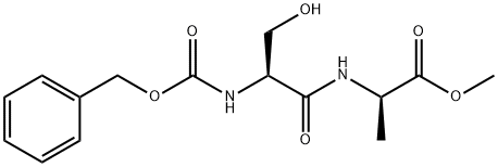 D-Alanine, N-[(phenylmethoxy)carbonyl]-L-seryl-, methyl ester 结构式