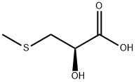 (R)-2-羟基-3-(甲硫基)丙酸 结构式