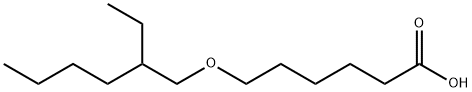 5-(庚烷-3-氧基)-戊酸 结构式