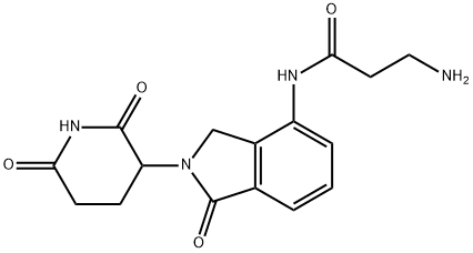 来那度胺-酰基-乙胺 结构式