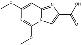 5,7-dimethoxyimidazo<1,2-c>pyrimidine-2-carboxylic acid 结构式