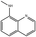 N-甲基-8-喹啉胺 结构式