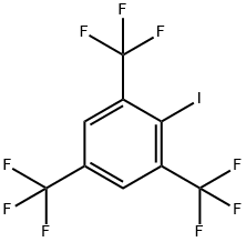 Benzene, 2-iodo-1,3,5-tris(trifluoromethyl)- 结构式