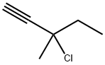 1-Pentyne, 3-chloro-3-methyl- 结构式