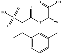 S-Metolachlor Metabolite NOA 413173
		
	 结构式