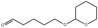 Pentanal, 5-[(tetrahydro-2H-pyran-2-yl)oxy]- 结构式