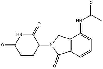 N-乙酰来那度胺 结构式