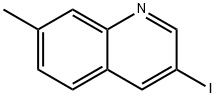 Quinoline, 3-iodo-7-methyl- 结构式