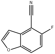5-氟苯并呋喃-4-腈 结构式