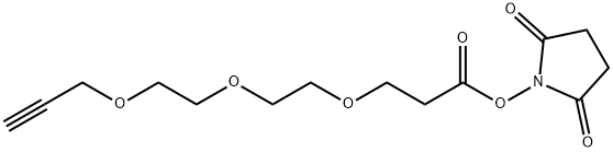 2,5-Dioxopyrrolidin-1-yl3-(2-(2-(prop-2-yn-1-yloxy)ethoxy)ethoxy)propanoate