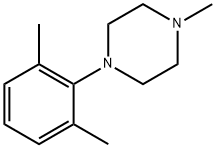 Piperazine, 1-(2,6-dimethylphenyl)-4-methyl- 结构式