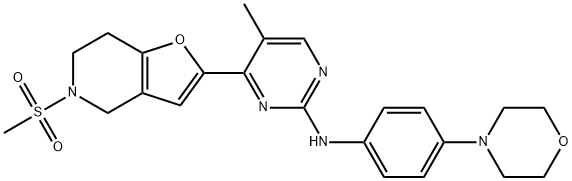 JAK2-IN-4 (COMPOUND 16H) 结构式