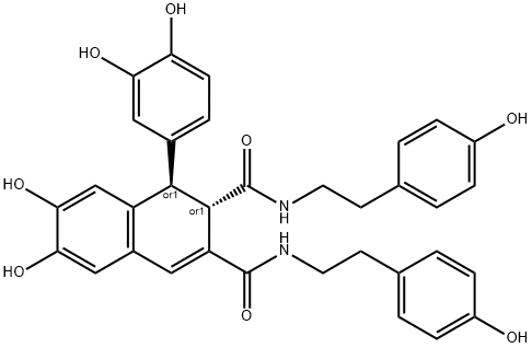 大麻酰胺B 结构式