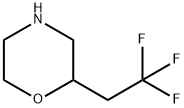 2-(2,2,2-三氟乙基)吗啉 结构式