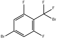 5-溴-2-(溴代二氟甲基)-1,3-二氟苯 结构式