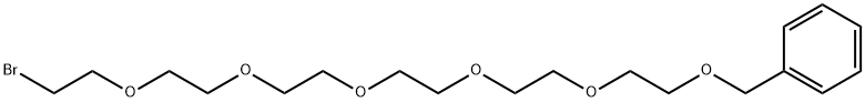 BnO-PEG5-CH2CH2Br 结构式