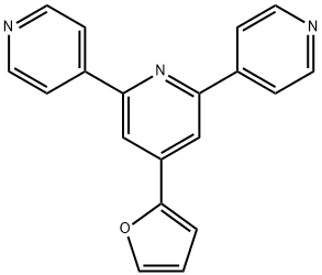 4'-(呋喃)-4,2':6',4''-三联吡啶 结构式