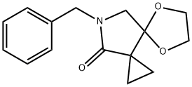 10-Benzyl-5,8-dioxa-10-azadispiro[2.0.44.33]undecan-11-one 结构式