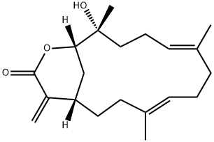 14-deoxycrassin 结构式