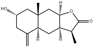 11,13-二氢依瓦菊林 结构式