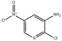 3-氨基-2-氯-5-硝基吡啶 结构式