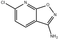 6-CHLOROISOXAZOLO[5,4-B]PYRIDIN-3-AMINE 结构式