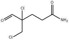 Pentanamide, 4-chloro-4-(chloromethyl)-5-oxo- 结构式