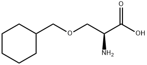 N-Fmoc-O-(cyclohexylmethyl)-L-Serine 结构式