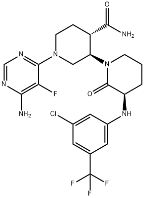 维卡布鲁替尼 结构式