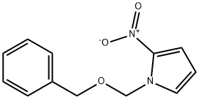 1H-Pyrrole, 2-nitro-1-[(phenylmethoxy)methyl]- 结构式