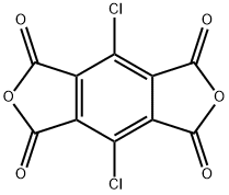 4,8-二氯-1H,3H-苯并[1,2-C:4,5-C']二呋喃-1,3,5,7-四酮 结构式