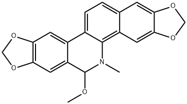 6-甲氧基二氢血根碱 结构式