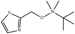 2-((tert-butyldimethylsilyloxy)methyl)thiazole 结构式