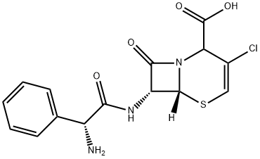 头孢克洛 DELTA-3异构体 结构式