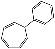 1,3,5-Cycloheptatriene, 7-phenyl- 结构式