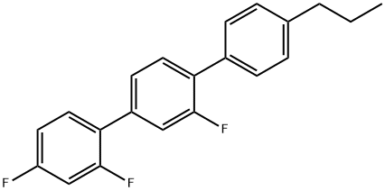 2′,2′′,4′′′-Trifluor-4-propyl-1,1′:4′,1′′-terphenyl 结构式