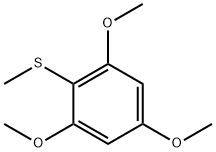 Benzene, 1,3,5-trimethoxy-2-(methylthio)- 结构式