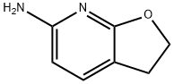 2,3-二氢呋喃并[2,3-B]吡啶-6-胺 结构式