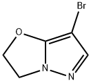 7-溴-2,3-二氢吡唑并[5,1-B]恶唑 结构式