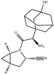 沙格列汀(R,S,R,R)异构体 结构式